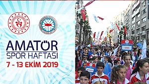AMATÖR SPOR HAFTASI BAŞLIYOR! İŞTE PROGRAMLAR