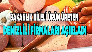 ÜRÜNLERDE YABANCI MADDELERE RASTLANDI!