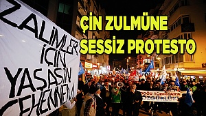 Çin'in Doğu Türkistan politikaları protesto edildi