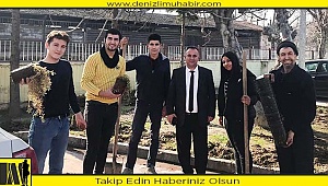 Öğretmen ve öğrenciler okulları için kolları sıvadı