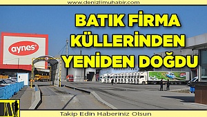 Batık firma küllerinden yeniden doğdu