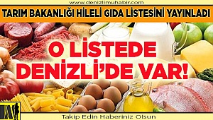 Hileli ürünler listesinde Denizli de var