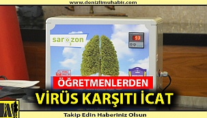 ÖĞRETMENLERDEN VİRÜS KARŞITI İCAT