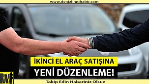 İkinci El Araç Satışına Ticaret Bakanlığı'ndan Yeni Düzenleme!