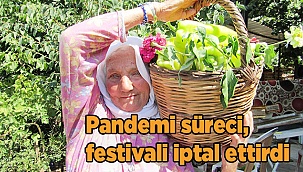 Pandemi süreci, festivali iptal ettirdi
