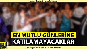 Tedbirsizlik Düğünlerini Engelledi