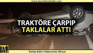 Denizli'de trafik kazası; 1 ölü
