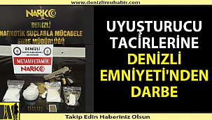 Denizli'de uyuşturucu tacirlerine büyük operasyon