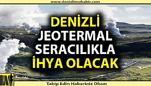 Denizli jeotermal seracılıkla ihya olacak