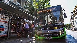 Büyükşehir otobüsleri KPSS’ye gireceklere ücretsiz