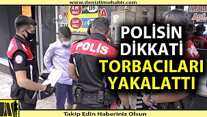 Denizli'de 2 torbacı kıskıvrak yakalandı