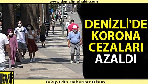 Denizli'de vatandaşlar korona tedbirlerine uymaya başladı