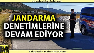 Jandarma denetimlerine devam ediyor