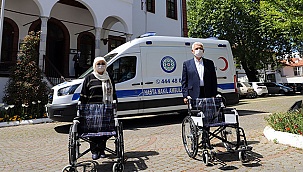 Mevlid, tekerlekli sandalye oldu