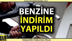 Benzine indirim!