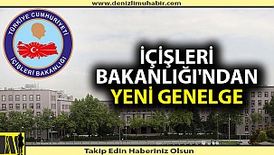 İçişleri Bakanlığı'ndan sokağa çıkma yasağına ilişkin yeni genelge