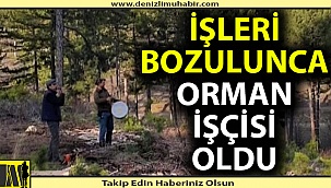 İşleri bozulunca türkülerini ağaçlara söyledi