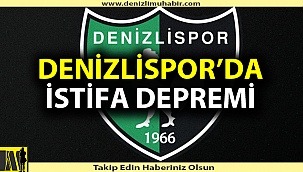 Denizlispor'da 3 yönetici istifa etti