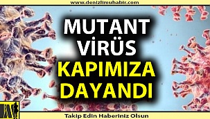 Mutant virüs sınırımızda