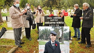 GAZETECİ ABDULGAFFAR NEMUTLU, ÖLÜMÜNÜN 11. YILINDA ANILDI