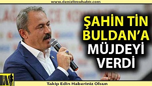 Şahin Tin'den Buldan'a müjde