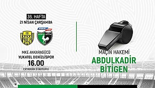 36. haftanın hakemleri belli oldu