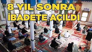 6 asırlık Cevher Paşa Cami yeniden ibadete açıldı