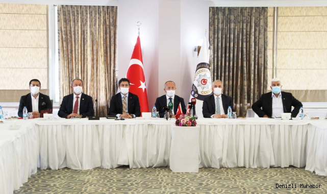 Denizli’nin sorunları konuşmak için bir araya geldiler  