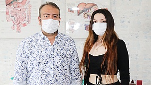 Tüp mide ameliyatı olan genç kız, 93 kilodan 59 kiloya düştü