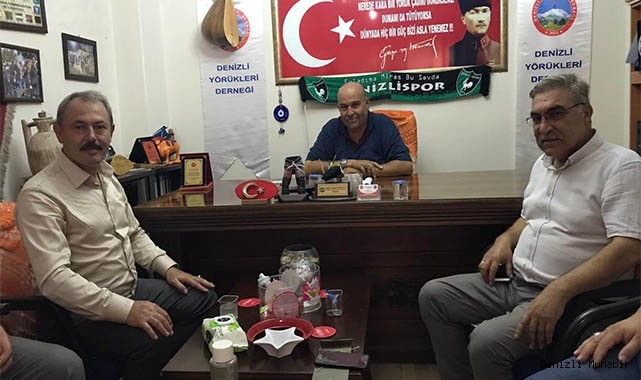 AK Partili Şahin Tin, Denizli Yörükleri Derneğini ziyaret etti. 