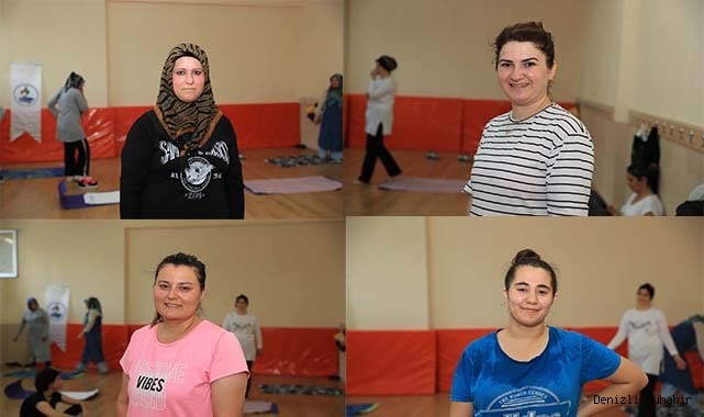 PAMUKKALELİ KADINLAR PİLATES VE JİMNASTİĞİ ÇOK SEVDİ