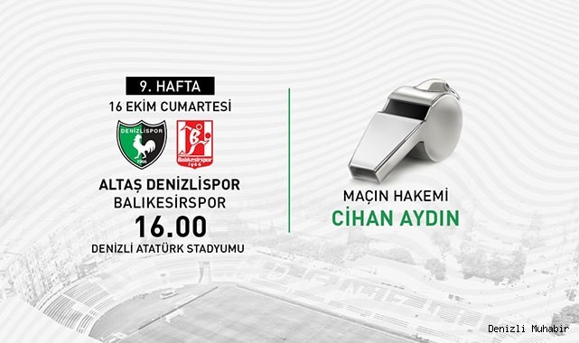 9. haftanın hakemleri belli oldu