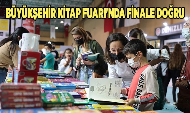 Büyükşehir Kitap Fuarı'nda finale doğru