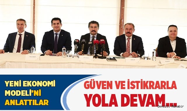 Denizli  AK Parti, yeni ekonomi modelini anlattı