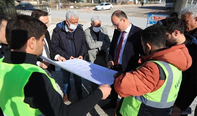 BAŞKAN ÖRKİ, ÜSTYAPI ÇALIŞMALARINI YERİNDE İNCELEDİ