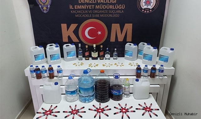 Kaçak ürün getiren şüpheliler polis tarafından yakalandı