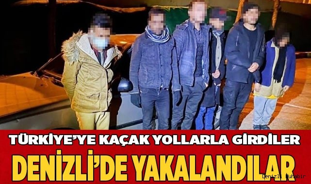 6 yabancı Denizli’de yakalandı