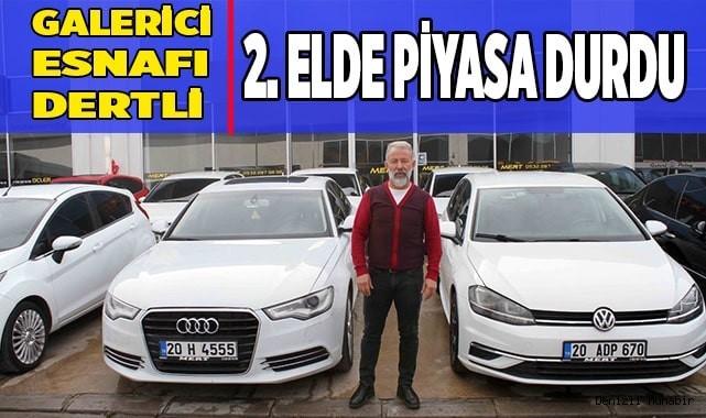 Galerici esnafı dertli, 2. elde piyasa durdu