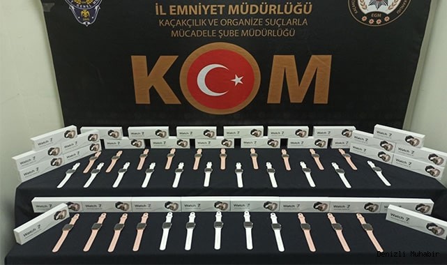 Kaçak ürünlerle birlikte yakayı ele verdi