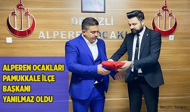 Alperen Ocakları Pamukkale İlçe Başkanı Yanılmaz Oldu