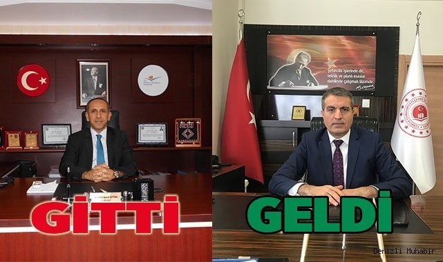  Denizli Çevre, Şehircilik il Müdürü değişti