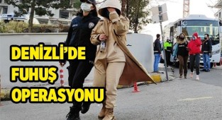 Denizli’de fuhuş operasyonu