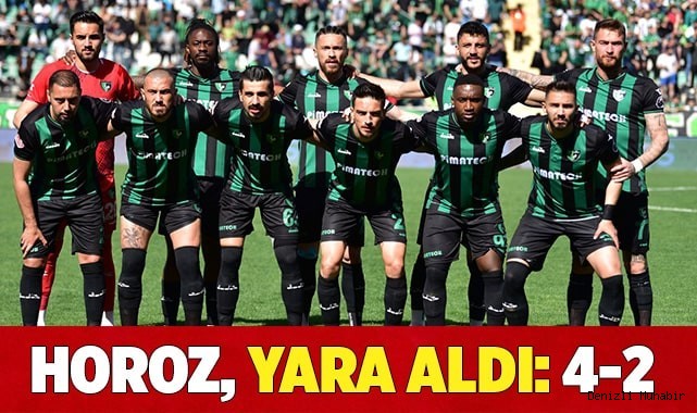 Denizlispor, küme kalmada yara aldı