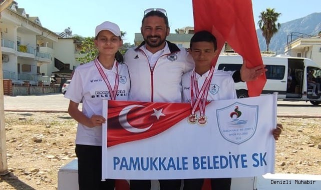 PAMUKKALE BELEDİYESPORDAN 13 MADALYA