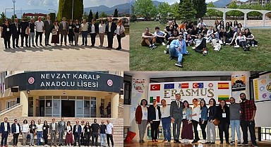 Konuk öğrenciler Denizli’ye hayran kaldı