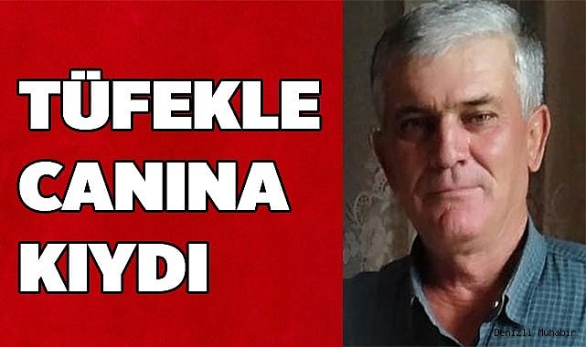 Denizli'de intihar