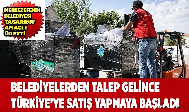 Merkezefendi Belediyesi, Türkiye’ye örnek olmaya devam ediyor…