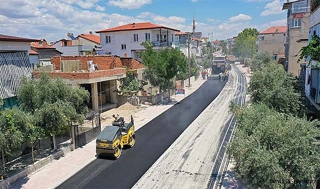 PAMUKKALE’DE BİR MAHALLEDE DAHA ÜSTYAPI ÇALIŞMASI TAMAMLANDI