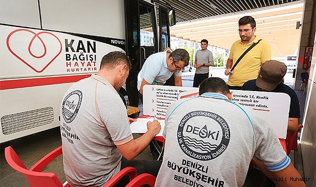 Büyükşehir DESKİden 12. geleneksel kan bağışı