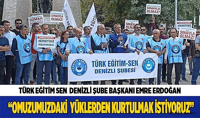 ERDOĞAN: “SINAV İPTAL EDİLMELİ”